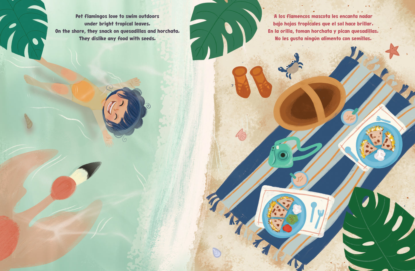 My Pet Flamingo (Bilingual English and Spanish)