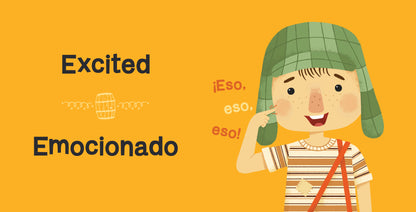 El Chavo: Emotions / Emociones (Bilingual English and Spanish)